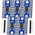 AZDelivery 5 x Compatible with TXS0108E Logic Level Converter 8 Channel Compatible with Arduino and Raspberry Pi Includes E-B