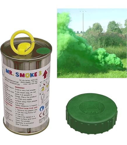 KLIMA Raucherzeuger Mr. Smoke Typ 2 – Blau, Rauchpatrone Für Fotos & Partys