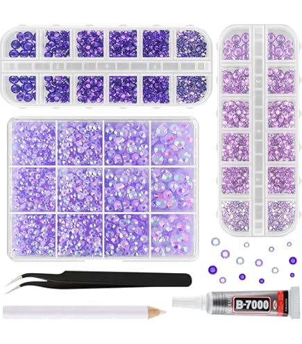 Allstarco Orange Crafting Gems In Bulk, Hyacinth, Topaz