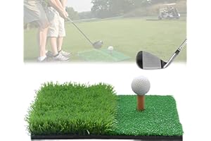 CHSG Tapete de Entrenamiento de Golf, Alfombrillas de Entrenamiento de Golf Portátiles, Ligeras y Duraderas para Interior y Exterior, para Jardines, Garajes, Parques Infantiles, Patios, Céspedes
