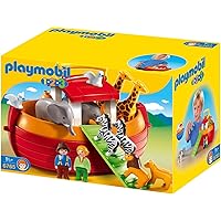 PLAYMOBIL 1.2.3 6765 Meine Mitnehm-Arche-Noah, Ab 18 Monaten