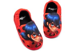 MIRACULOUS Miracolose Pantofole Ragazze Bambini Coccinella Supereroe Red House Scarpe