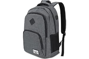 YAMTION 17 cal plecak męski i damski,plecak szkolny dla dziewczynki i chłopca,tornister plecak biznesowy