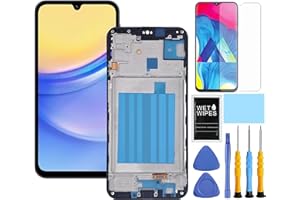 ZTOOYO für Samsung Galaxy A15 Display für Samsung Galaxy A15 Display Mit Rahmen SM-A155F SM-A156F SM-A156F/DS Reparatur Digitizer Touchscreen Assembly Mit Werkzeug
