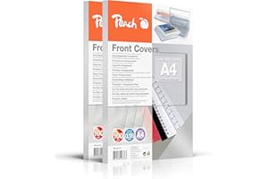 ‎PEACH Peach Deckblätter - A4 - 0.18 mm - 200 Stück - transparent - PB100-06A