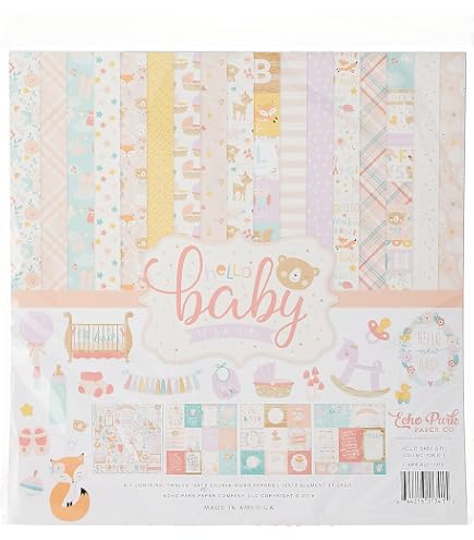 Echo Park Paper Sammelset „Magical Adventure 2“ – 12-x-12-Zoll Bastelpapier, Meereswellen-Design, Mit Aufkleberbogen