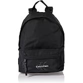 Calvin Klein Bold Small Round Backpack Erkek Sırt &Ccedil;antası, Siyah, Tek Beden