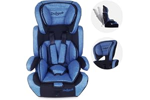 Daliya mitwachsender Autokindersitz Autositz Kinderautositz 9-36kg Gruppe 1+2+3 ECE R 44/04 Blau - Schwarz