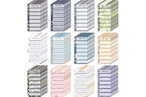 SNSYGN budget planner italiano, 72 fogli libretto risparmio soldi agenda per risparmiare soldi agenda del risparmio money binder per rilegatrice notebook 6 fori budget card