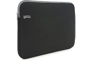 Rapesco 1694 Housse pour Ordinateur Portable avec Protection Antibactérienne, 15,6 Pouces, Noir