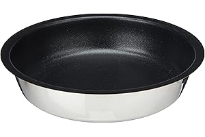 Beka 12048244 Moule Tatin en acier inoxydable intérieur revêtu 24 cm, Argenté