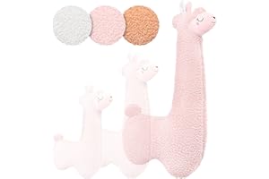 ‎ENGELSHOF ALPAKAS MÜNSTERLAND Engelshof Alpaka Kuschelkissen Lama Kuscheltier Seitenschläferkissen XXL plüschtier; Stofftier für Teenager, Mädchen und Jungen, Alpaka Geschenk, Schmusekissen, Plüschkissen Kuscheltier Rosa 130cm