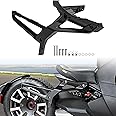 SAUTVS Aluminum Saddlebag Rack for Can-Am Ryker, Black Luggage Bag Rack Kit for Can Am Ryker All Models Accessories (Replace #219400856)