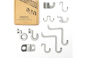 Mixcover 040 Lot de 10 crochets pour pièces de véhicule, pour camping-car VW California T5 T6 Bulli, avec équipement de cuisine Ocean Coast Comfortline