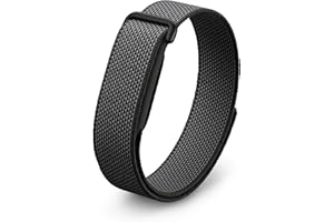 Google Fitbit Air - Screenless Activity Tracker with Fitness, Heart Rate, and Sleep Tracking - Personalized AI-Powered Coaching - Up to 7 Days’ Battery Life - Works with iOS and Android - Obsidian