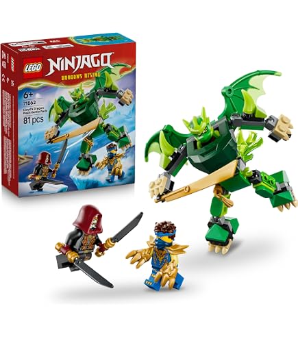 Lloyd ZX (Green Ninja) with Double Gold Swords - LEGO Ninjago