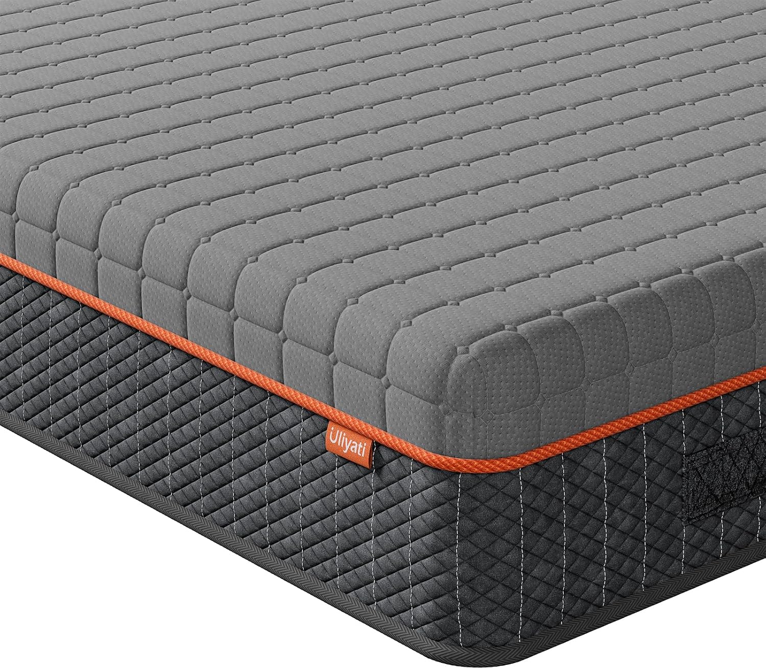 Uliyati Double Mattresses Memory Foam Mattress, Breathable Mattress for Cool Sleep & Pressure Relief - Medium Mattress, 135x190x20CM, CertiPUR-US Certified