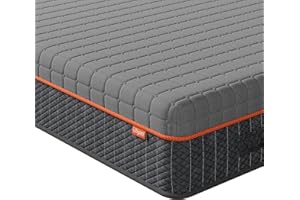 Uliyati Single Mattress Memory Foam Mattress, Breathable Mattress for Cool Sleep & Pressure Relief - Medium Mattress, 90x190x16CM, CertiPUR-US Certified