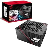 ASUS ROG Strix 1000W Alimentatore Gold completamente modulare, dissipatori ROG, ventola Axial Tech, tecnologia 0dB, Certifica