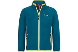 Höhenhorn Leggon Chaqueta de forro polar para niños y niñas, con cremallera completa, para exteriores