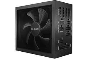 be quiet! Dark Power 13 1000W alimentatore, ATX 3.0, 80 PLUS Titanium, pieno supporto a GPU PCIe 5.0, ventola Silent Wings, virtualmente inudibile, overclocking key, gestione cavi modulari