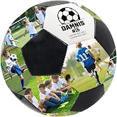PSUNEY Personalised Football with Photo Text Name, Personalised Souvenir of the Football Race, Fans, Boyfriends and Players B