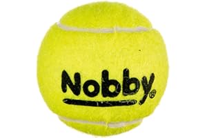 Nobby Lot de 3 balles de Tennis - Taille M - 6,5 cm
