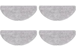 Heykewi 4 Panni mop per Roborock Q7 M5 / Q7 M5+ / Q7 L5 / Q7 L5+ Robot Vacuum Cleaner Panni di Ricambio