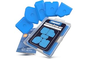 STONE REEF Zestaw silikonowy narzędzia do usuwania fug silikonowych – wygładzanie fug, do płytek, do łazienki