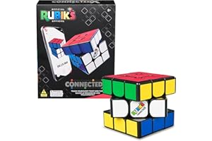 Rubik's Cube Connected X - Casse-Tête Adulte Et Enfant - Rubiks Cube Magique Connecté - Puzzle 3x3 Correspondance Couleurs - Puzzle Résolution de Problème - Jeu Enfant 8 Ans Et +