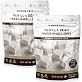 Hammond's Candies Gourmet Marshmallows – Vanilla Bean | Great for Snacking, Hot Chocolate, S’mores, Baking | Gluten-Free, Kosher, Handcrafted in the USA | 2 Pack