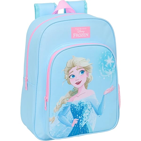 mybagstory - Meisjesrugzak sneeuwwitje - kind - school - kleuterschool - kleuterschool - schooltas - verstelbare bandjes - cadeau-idee - 30 cm - roze/blauw, Sneeuwwitje, roze/blauw, 30 cm, Enfant