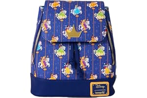 Loungefly Disney Princess Carousel Mini Rucksack