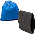 RODAK Reusable Vacuum Cleaner Filter Compatible with Karcher WD1 for Wet and Dry Use