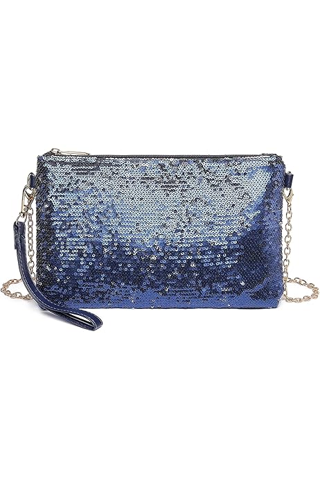 Bolso Plateado Fiesta Bolso De Fiesta Miss Lulu Con Lentejuelas