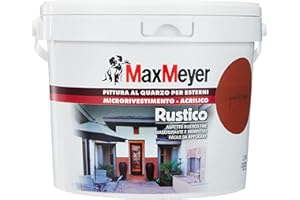MaxMeyer Pittura per esterni Quarzo Rustico MATTONE 2,5 L