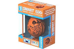Smart Egg Scorpion: 3D Maze Puzzle and Educational Toy for Kids, Level 10 in a Brain Teaser Series - Challenge and Fun in Solving the Labyrinth inside The Egg