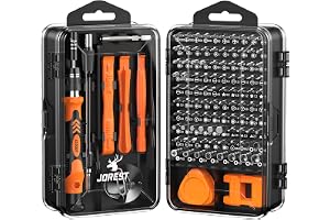 JOREST 117 i 1 Precisionsskruvmejsel Set, Professionella Mini Magnetiska Reparationssatser med Torx Bits, för PC, iPhone
