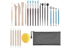 Tsathoggua Polymer Clay Tools Set, Clay Sculpting Tools, Pottery Tools Kit, Ball Stylus Dotting Tools, Modeling Clay Tools, Air Dry Clay Tools, Pottery Carving Tools, Clay Tools Sculpting