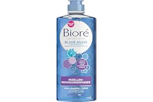 ‎BIORÉ Bioré Mizellen-Reinigungs-Wasser mit Blauer Agave und Backpulver für Mischhaut reinigt porentief, 300 ml