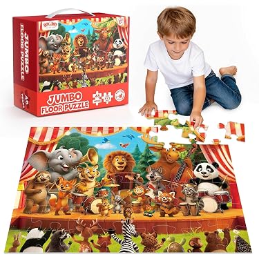 Puzzle De Sol à Paillettes – Forme De Poulpe – Jouet Sensoriel – Motricité Fine – Dès 3 Ans