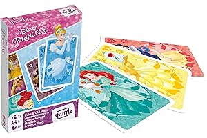 SHUFFLE Cartamundi Pary księżniczki Disneya i stare karty do gry, 1 talia