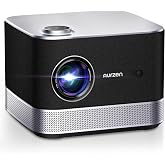 AURZEN BOOM 3 DoIby Ses ve 36W Hoparl&ouml;rler, Otomatik Odaklama ve Keystone, Netflix Resmi 500 ANSI Ev Dış Mekan Projekt&ouml;r&uuml;, Si