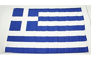 SUDSTY Drapeau Grèce 90 x 150 cm