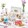 Edmond & Charles Luxury Afternoon Tea & Food Hamper, Includes a Gourmet Selection of British Treats, Afternoon Tea, Luxury Biscuits, Clotted Cream Fudge & More, Christmas Hampers & Gourmet Gifts