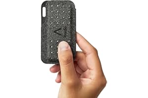 AliveCor® Kardia Mobile Carry Pod Carrying Case | Travel Case Features Magnetic Closure to Keep Kardia Device Safe On-the-Go | Fits in Pocket or Purse or Attaches to Keyring