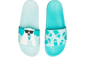 Dedoles Ciabatte & Pantofole Donna Uomo & Bambini Sandali per Spiaggia e Piscina con tanti Design Patatine Fiori Volpe Lama Nuvole Ketchup Regalo