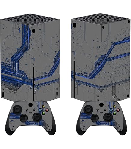 Xbox 360 Slim Peau Design Foils Autocollant Film Protecteur Ensemble
