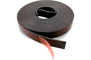 KS24 Products® MAGNETBAND SELBSTKLEBEND | 12,7 mm Breite | 3 m auf Rolle | 1,5 mm Dicke | Magnetklebeband