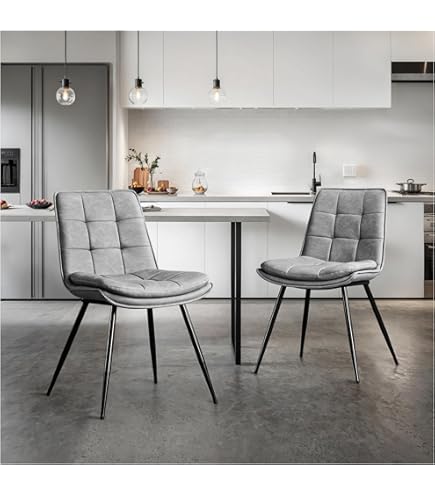 WOLTU BH142hgr-4 Eetkamerstoelen Lichtgrijs set van 4,Keukenstoelen WOLTU BH142hgr-4 Eetkamerstoelen Lichtgrijs set van 4,Keukenstoelen